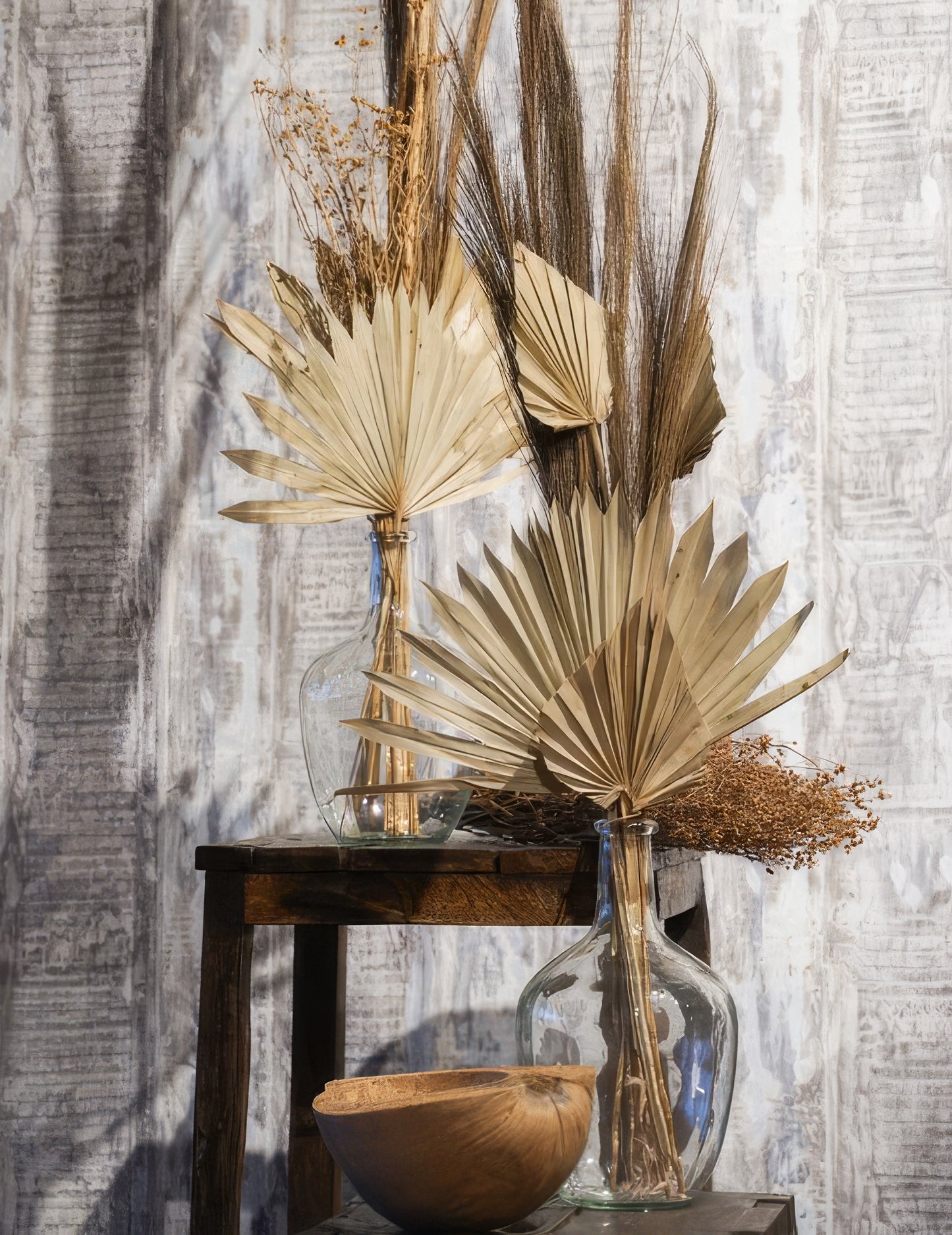 10 Feuilles de palmier 55 cm