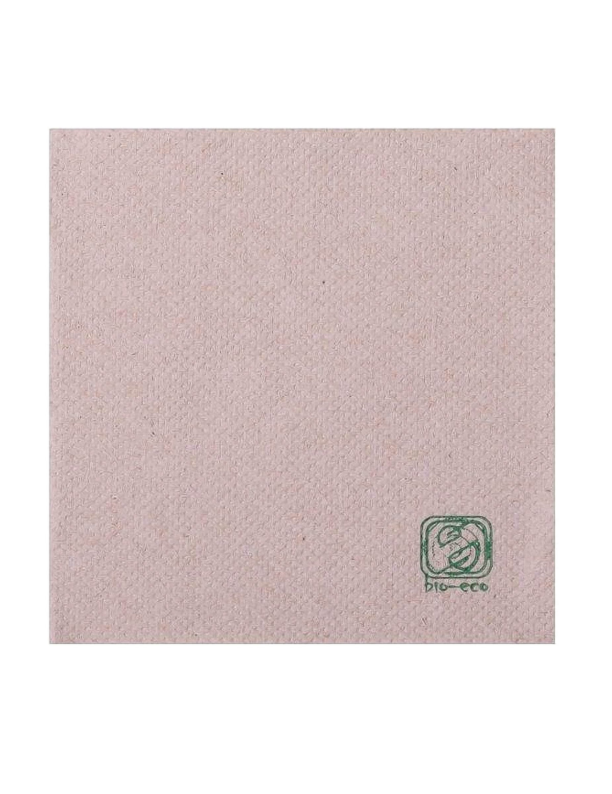 100 serviettes à cocktail en ouate recyclée 20 x 20 cm compostables