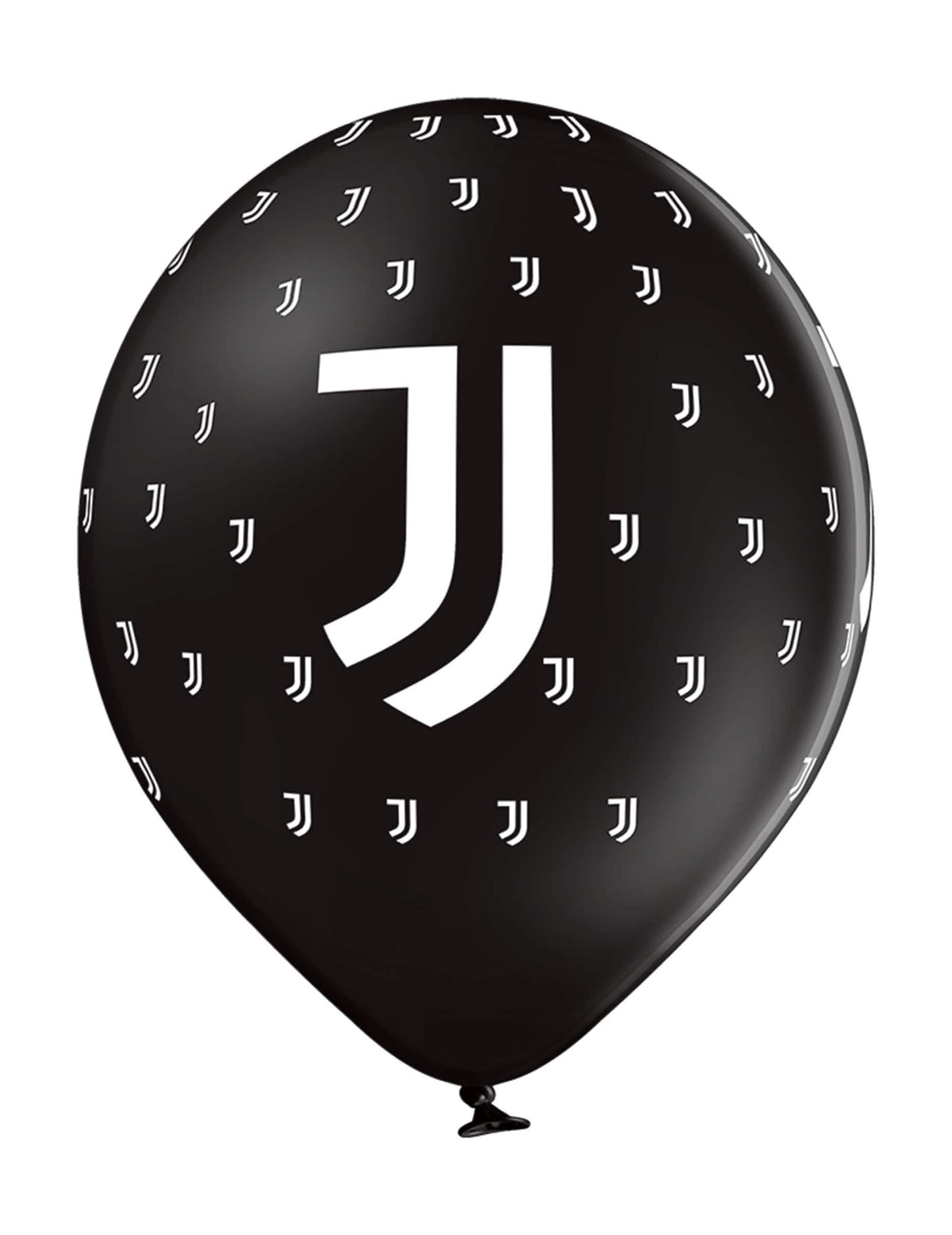 Ballon noir imprimé des ballons en latex Juventus pour fête