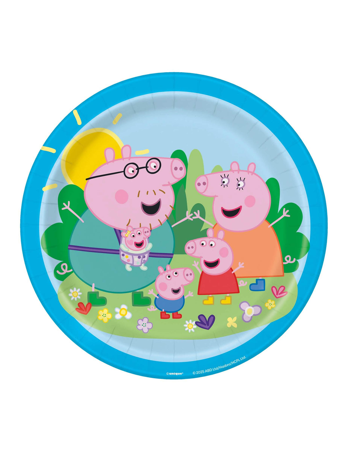 8 Assiettes Peppa Pig™ 23 cm