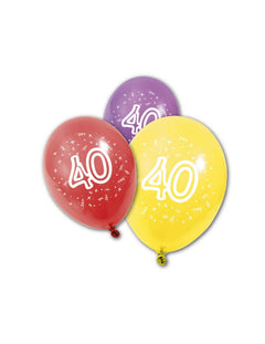 Verjaardagsdecoratie voor een 40e verjaardag