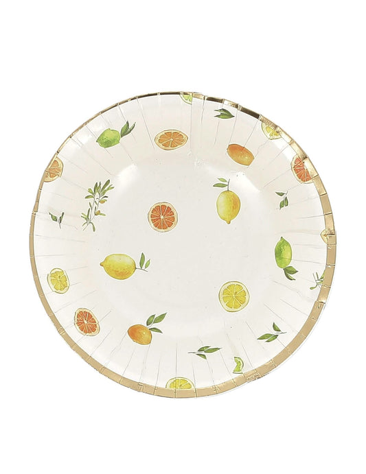 8 Bols en carton Agrume Dolce Vita13,5cm