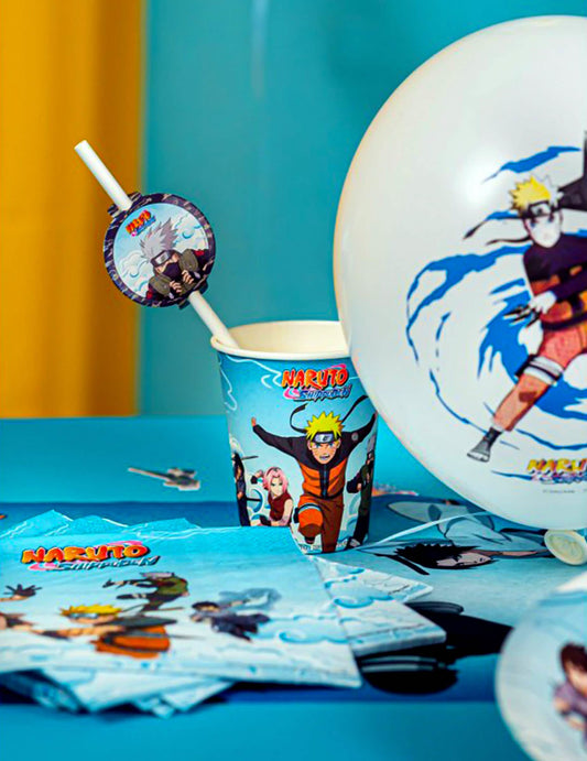 8 gobelets carton Naruto Shippuden™ 250ml