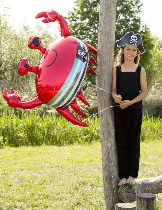 Krab folieballon 93 x 75 cm