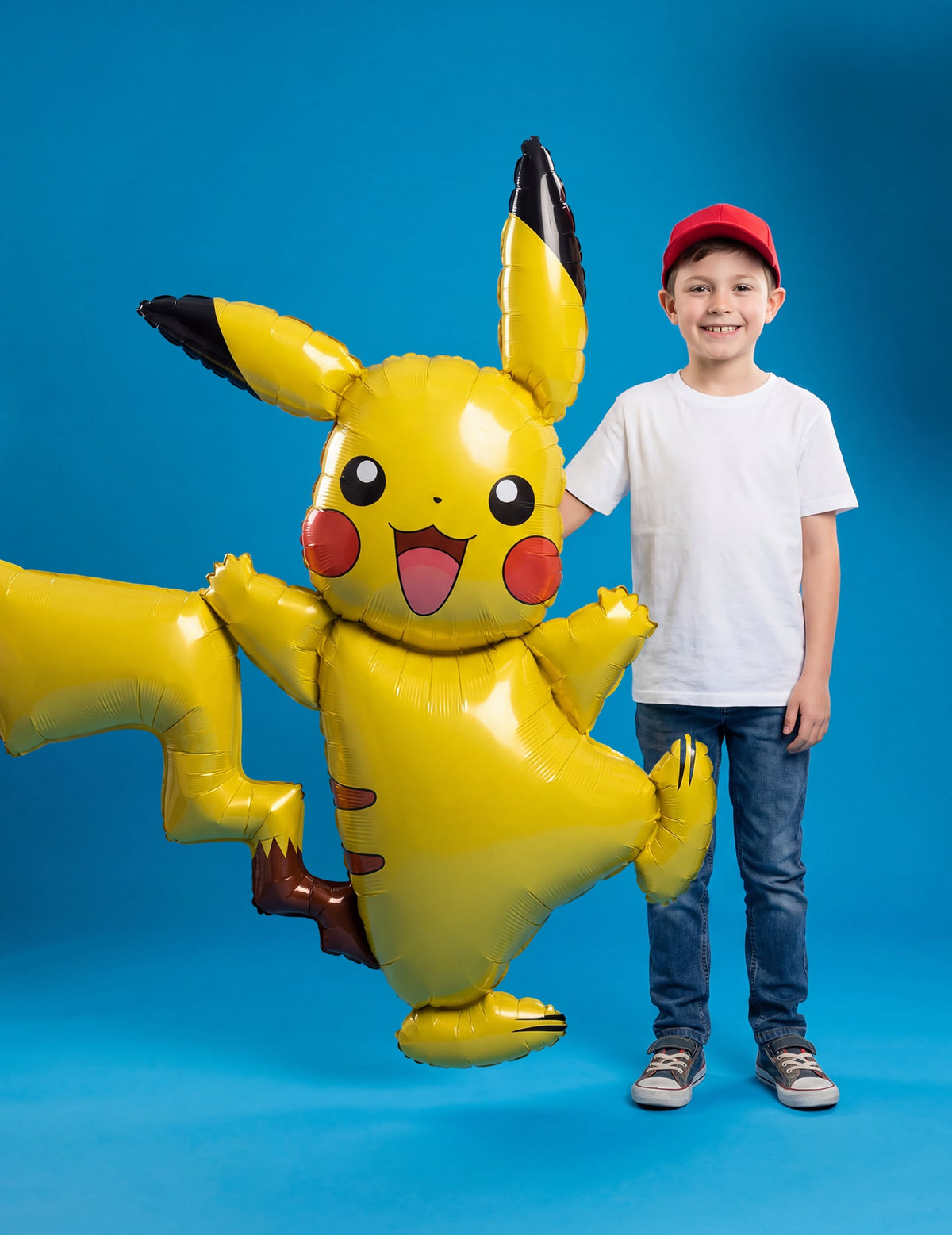 Ballon aluminium géant Pikachu Pokémon™ 1.32 x 1.44 m