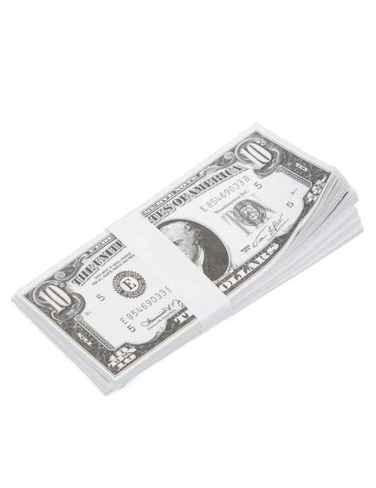 Liasse de billets de 10 du Billets dollars pour déguisement