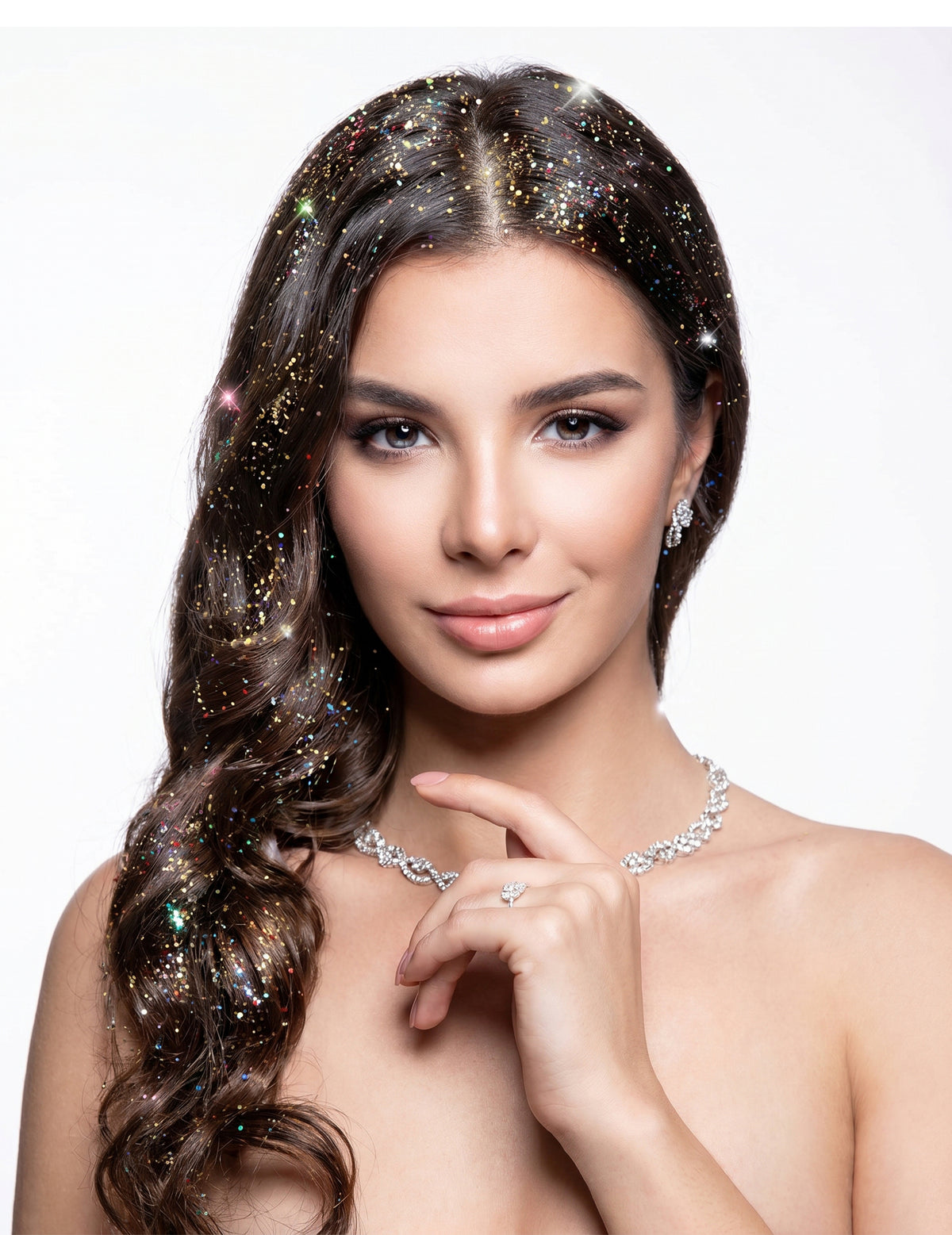 Glitter haarlak
