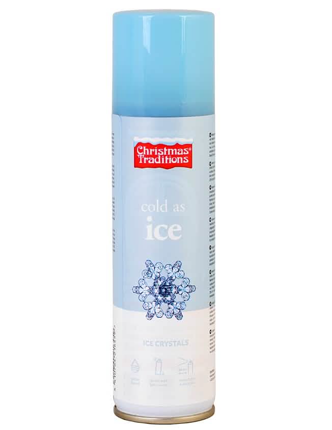 Bombe spray cristal Noël 150 ml