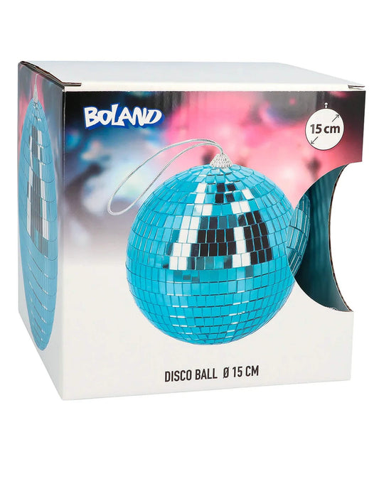 Vue de l'emballage de la boule à facettes disco