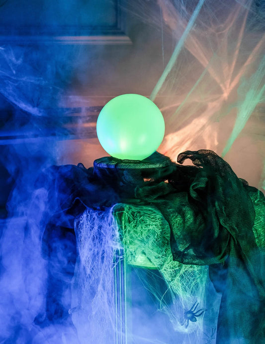 Boule lumineuse Halloween pour adulte verte