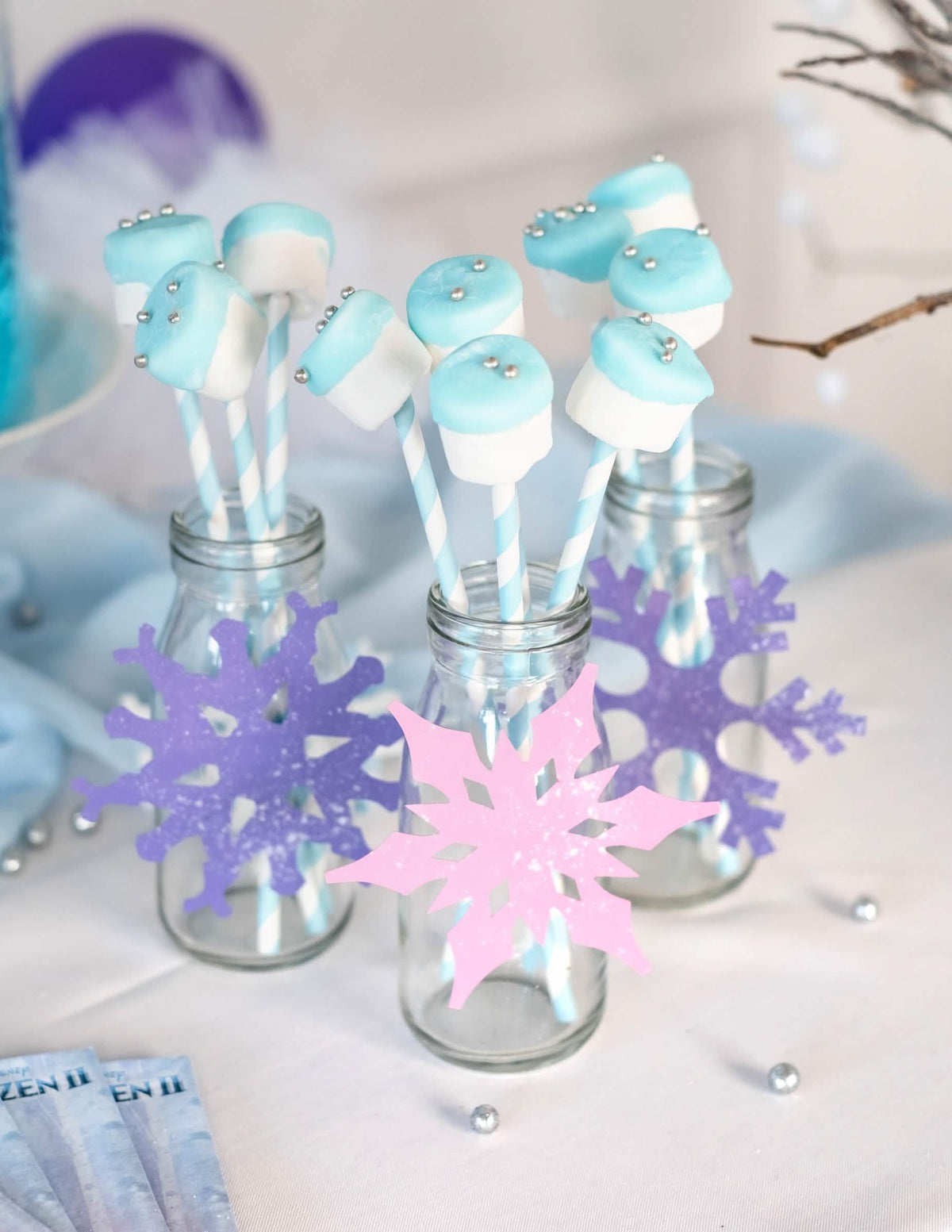 Bouteille en verre Candy bar 14 cm