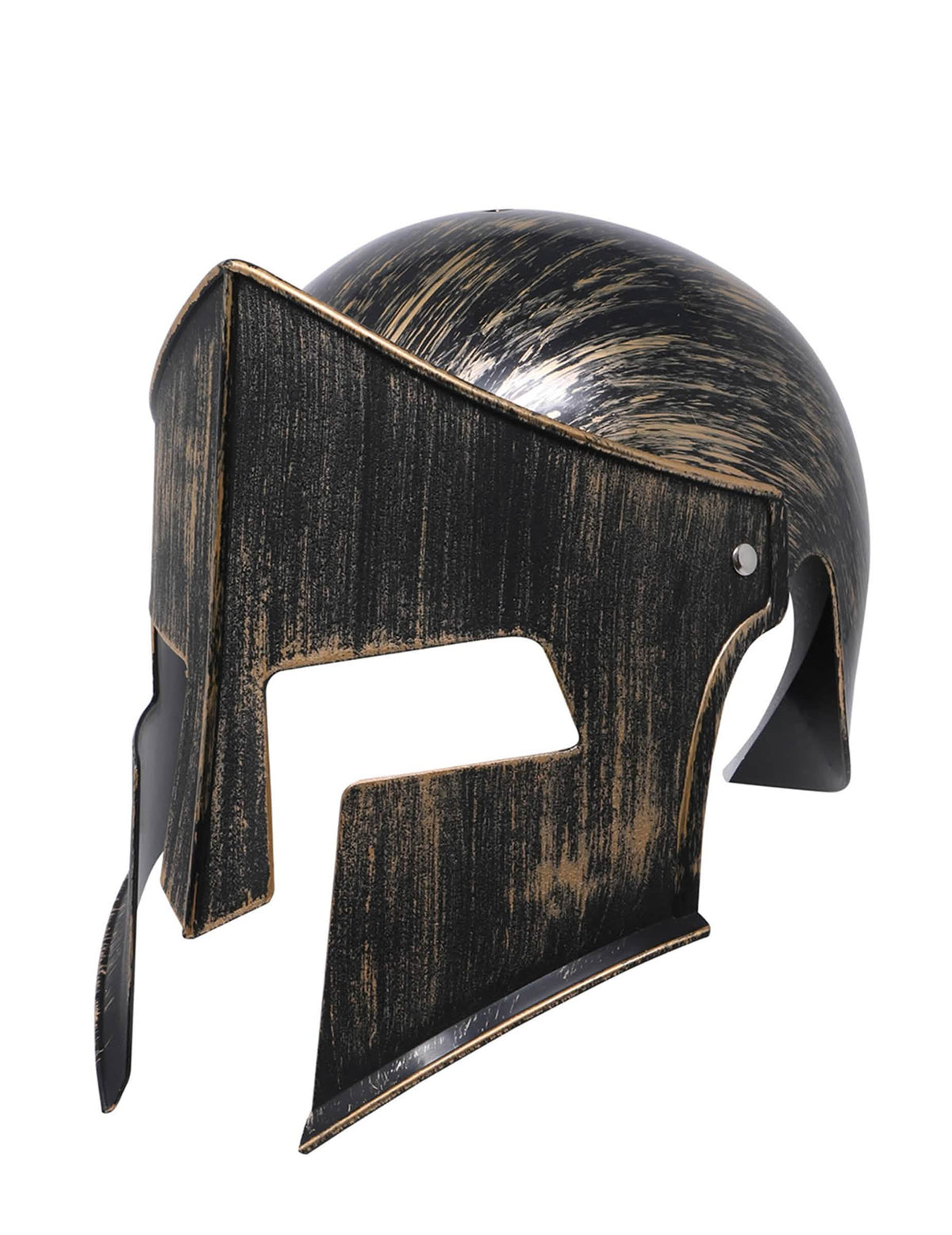 Vue de profil du casque de gladiateur pour enfant