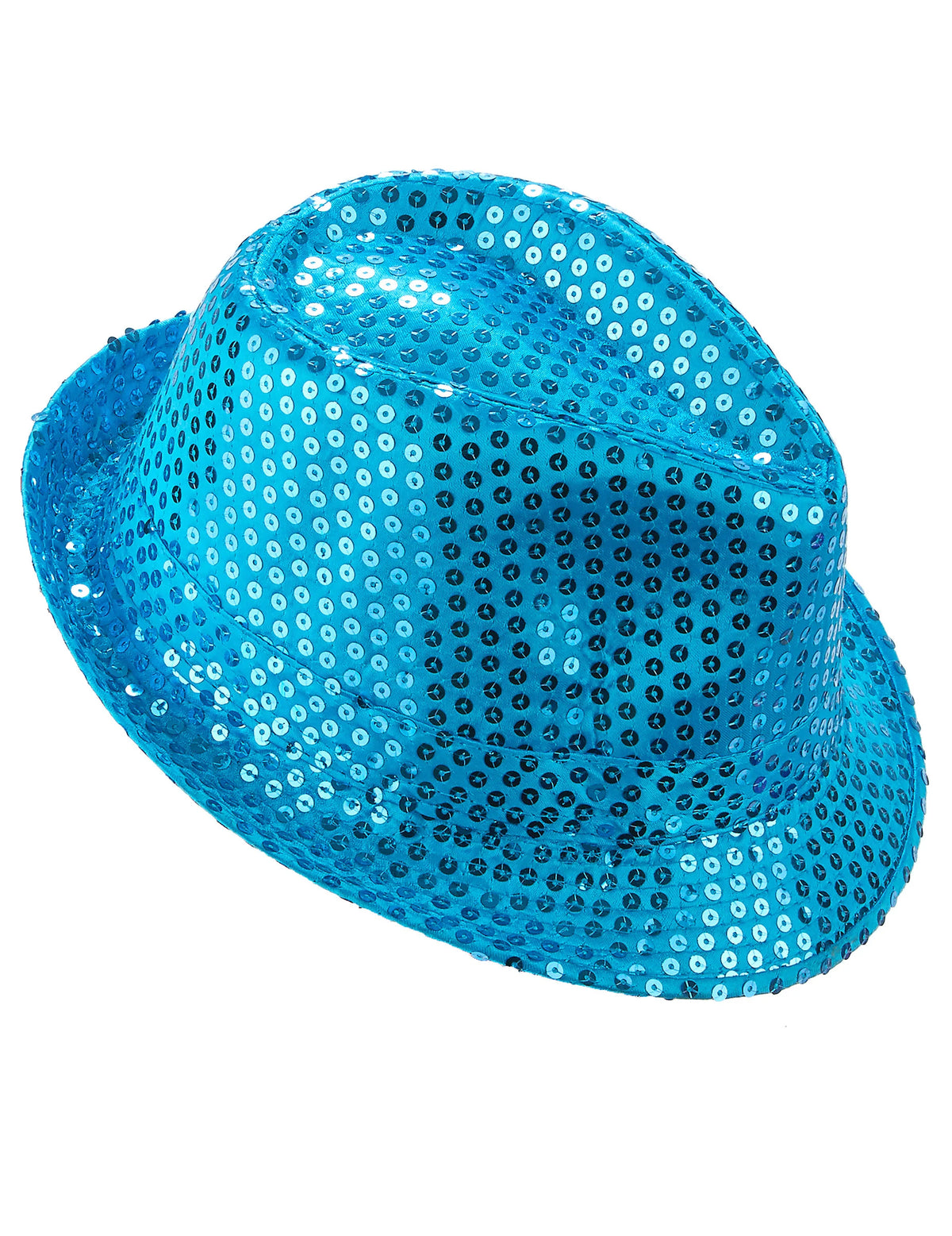 Blauw borsalino hoed voor volwassenen