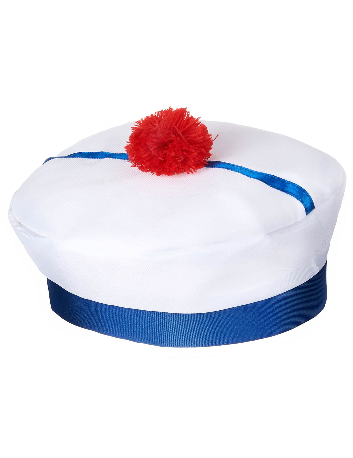 Chapeau de marin à pompon adulte