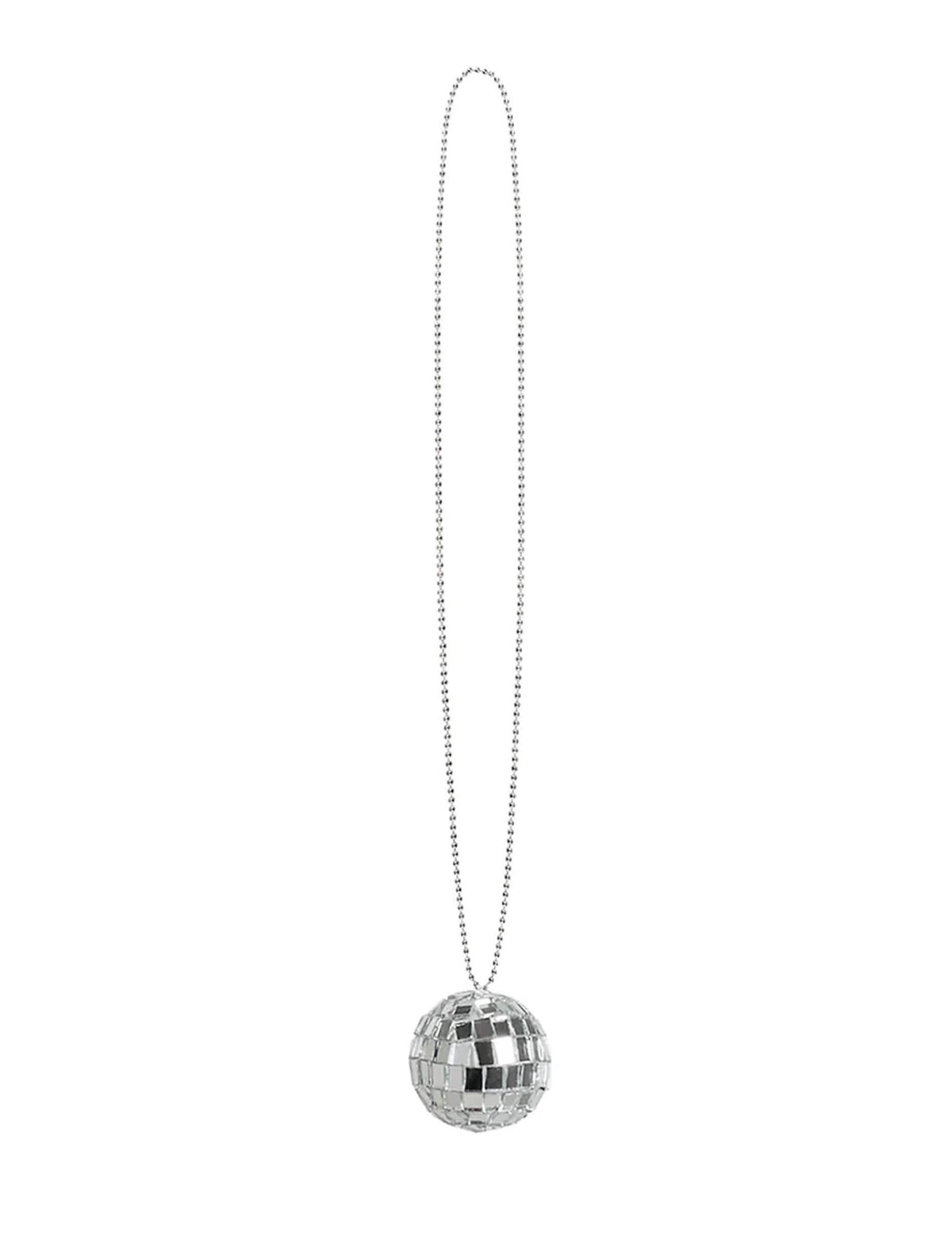 Vue d'ensemble du collier boule à facettes