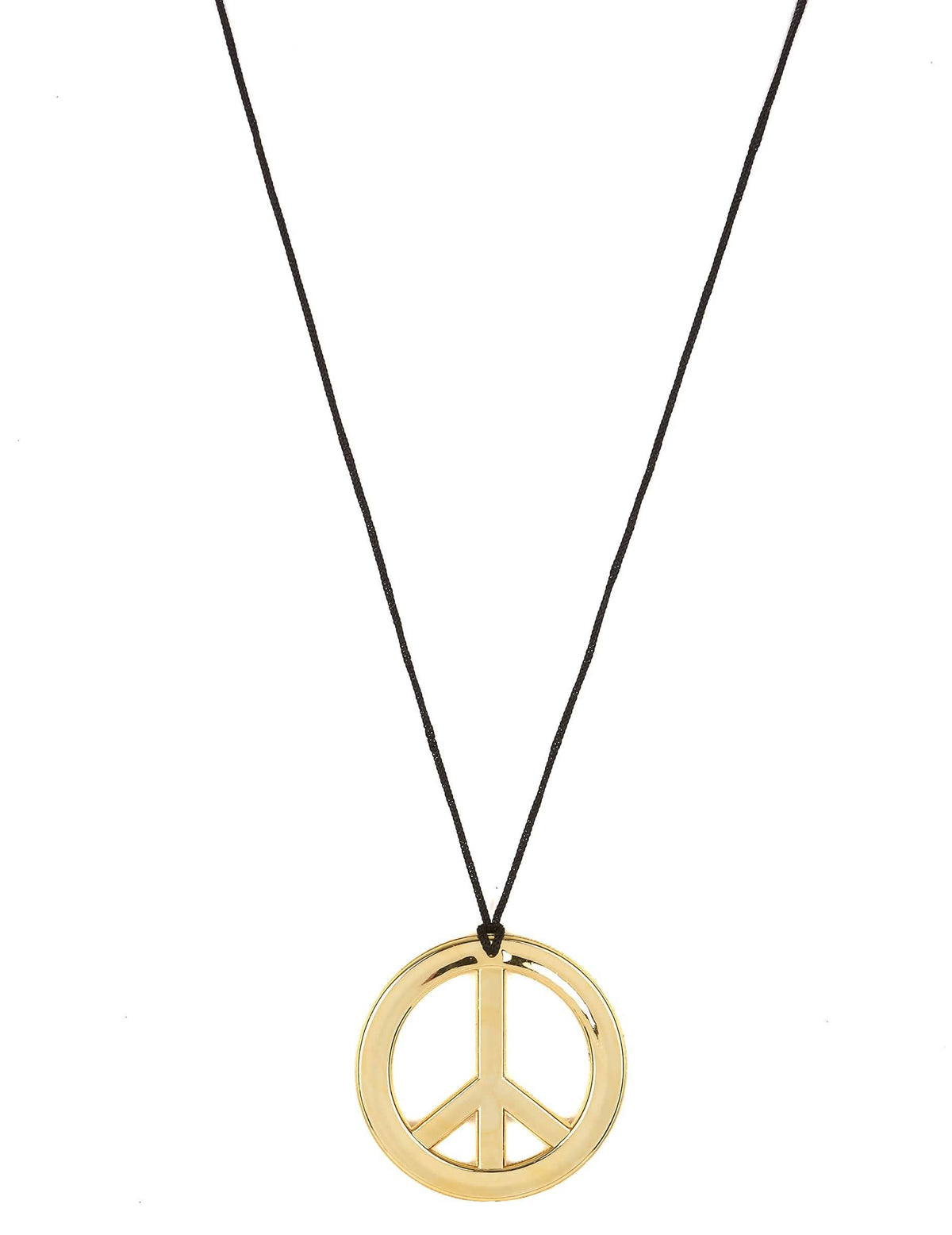 Goudkleurig hippie halsketting