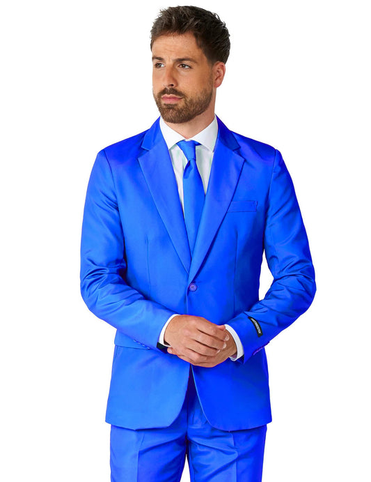 Costume Mr. Solid bleu homme Suitmeister™