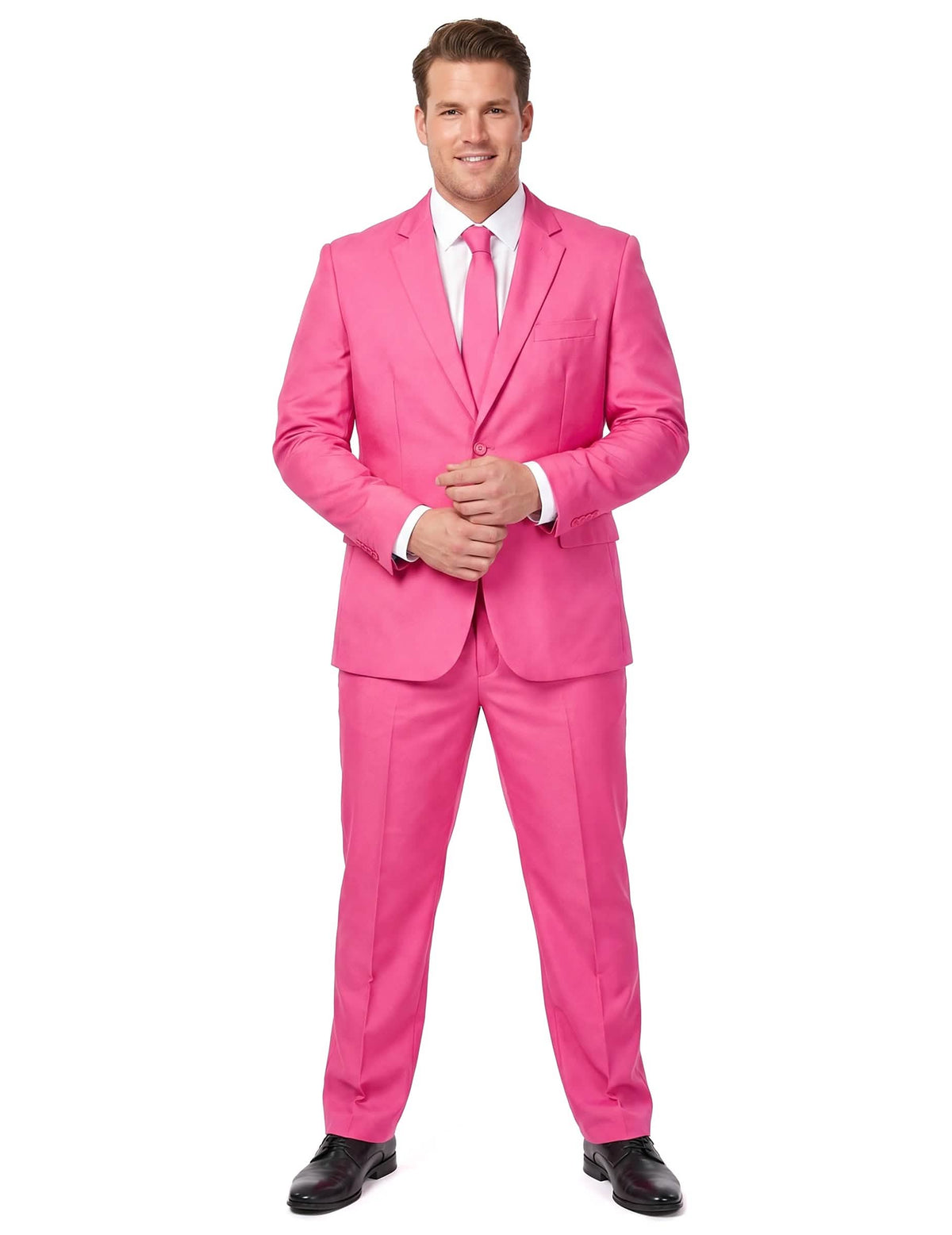 Costume Mr. Solid rose homme Suitmeister™
