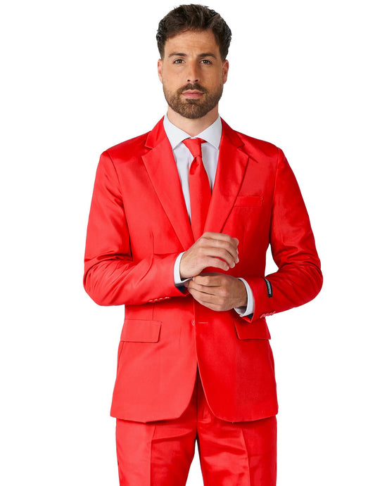 Mr. Red Suitmeister™ kostuum voor mannen