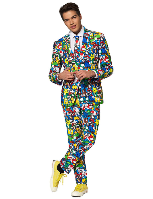 Costume Mr. Super Mario™ adulte Opposuits™