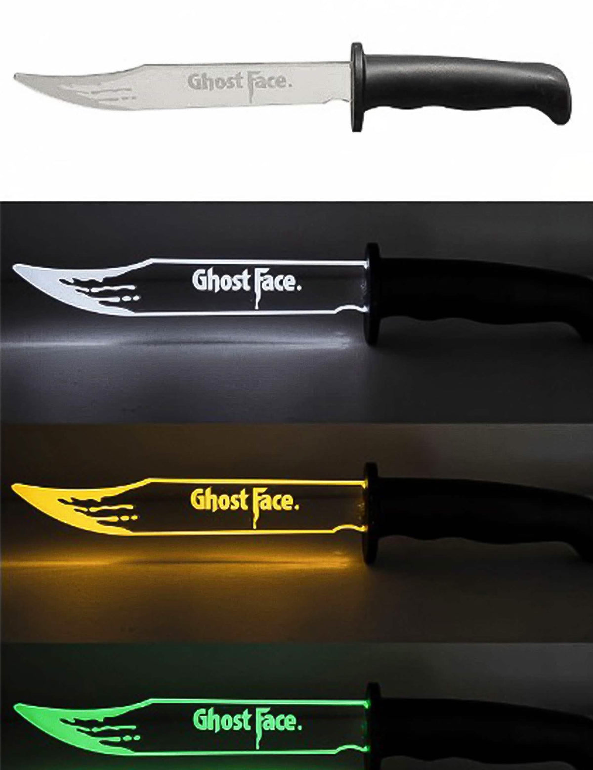 Couteau lumineux LED Scream™