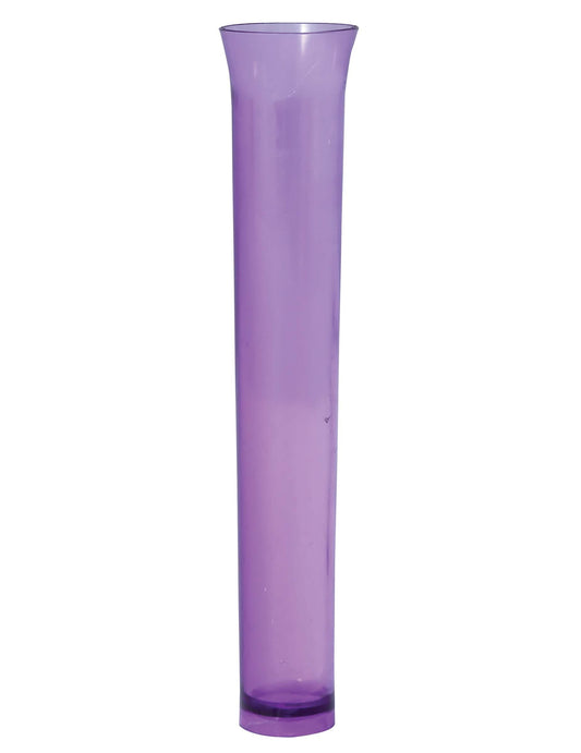 Détail du verre à shooter violet du crâne porte shooter pour adulte