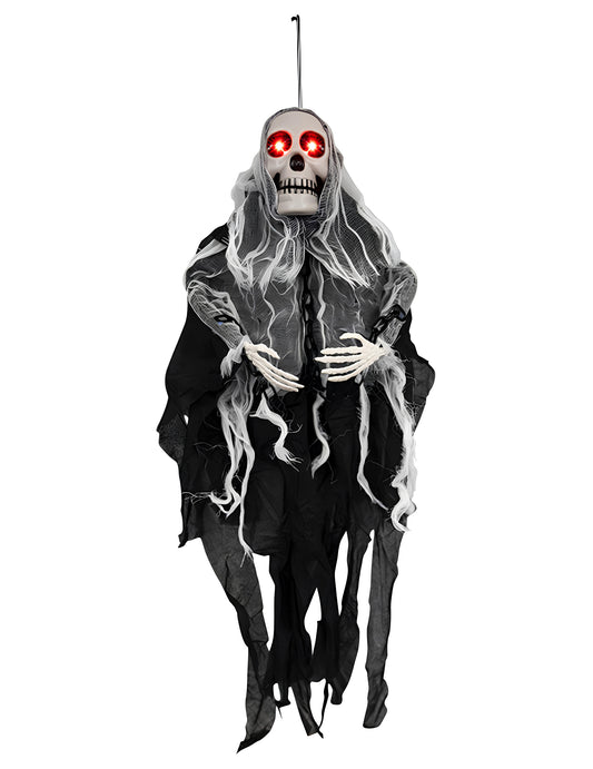 Geanimeerde Haunted Ghoul Hangende Decoratie 80 cm