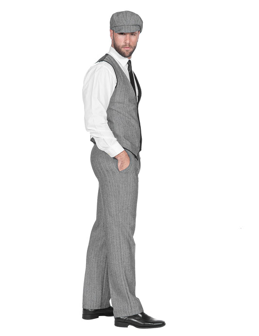 Déguisement années 20 gris luxe homme