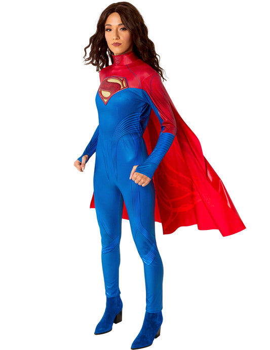 Déguisement classique Supergirl™ combinaison femme