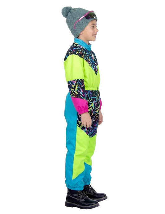 Déguisement combinaison de ski années 80 enfant