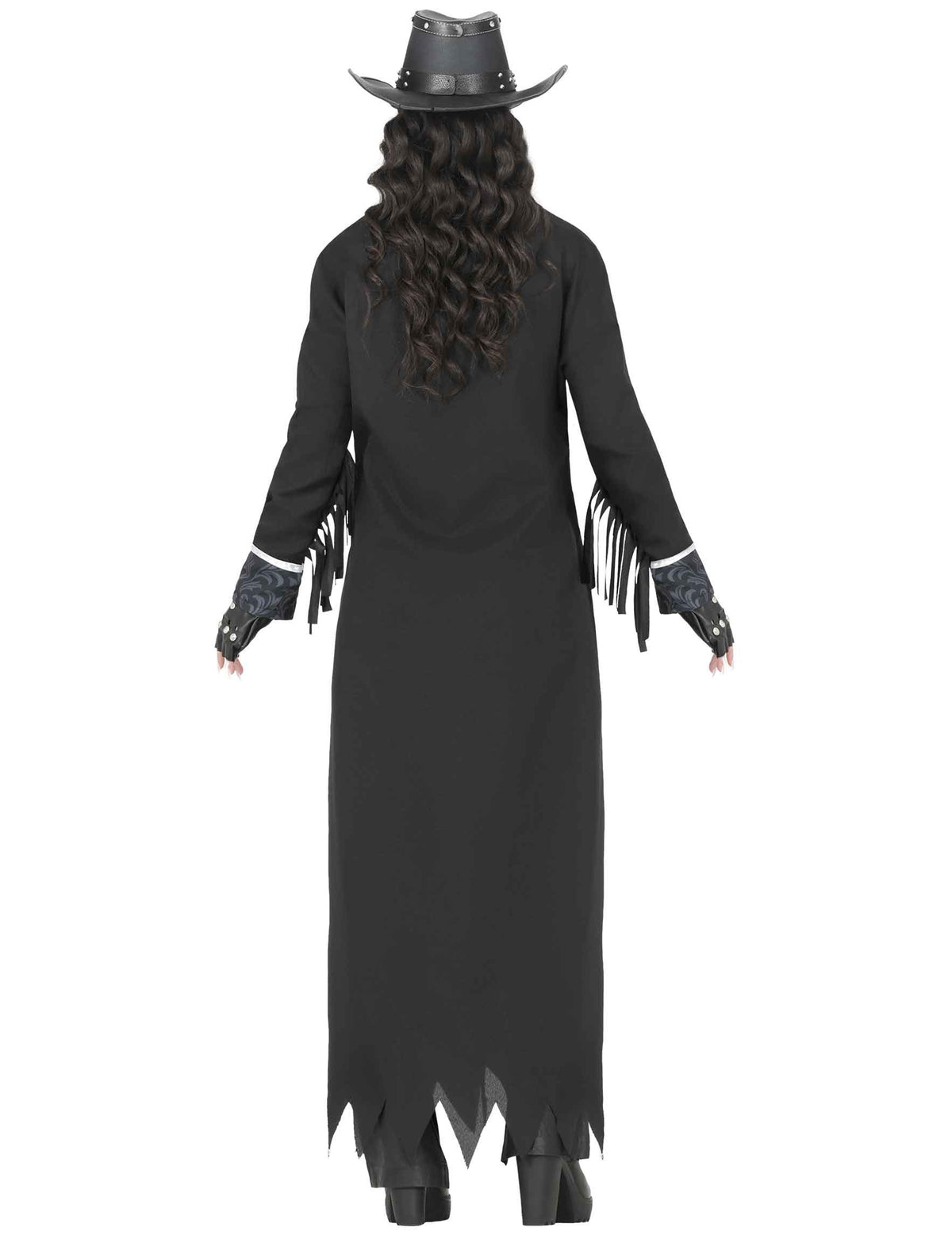 Gothic cowgirl kostuum voor dames