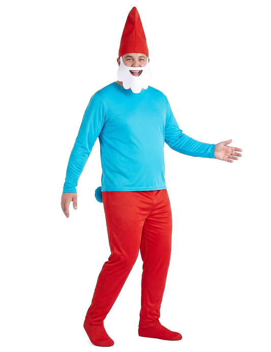 Grote Smurf kostuum volwassenen