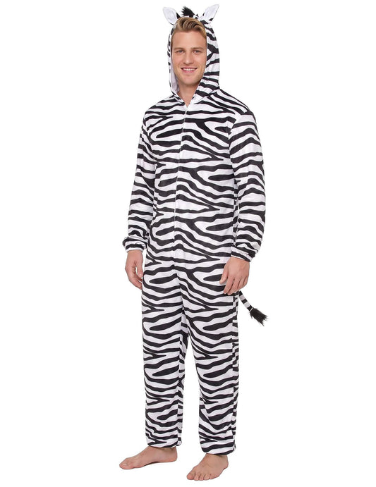 Zebra kostuum voor mannen