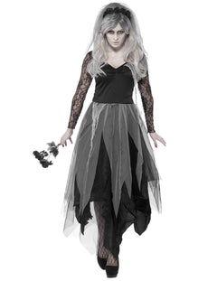 Gothic bruid outfits voor volwassenen