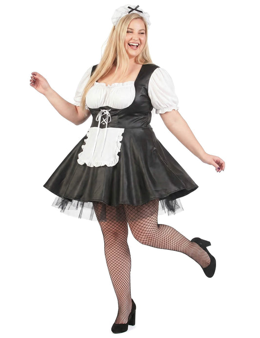 Déguisement grande taille soubrette femme