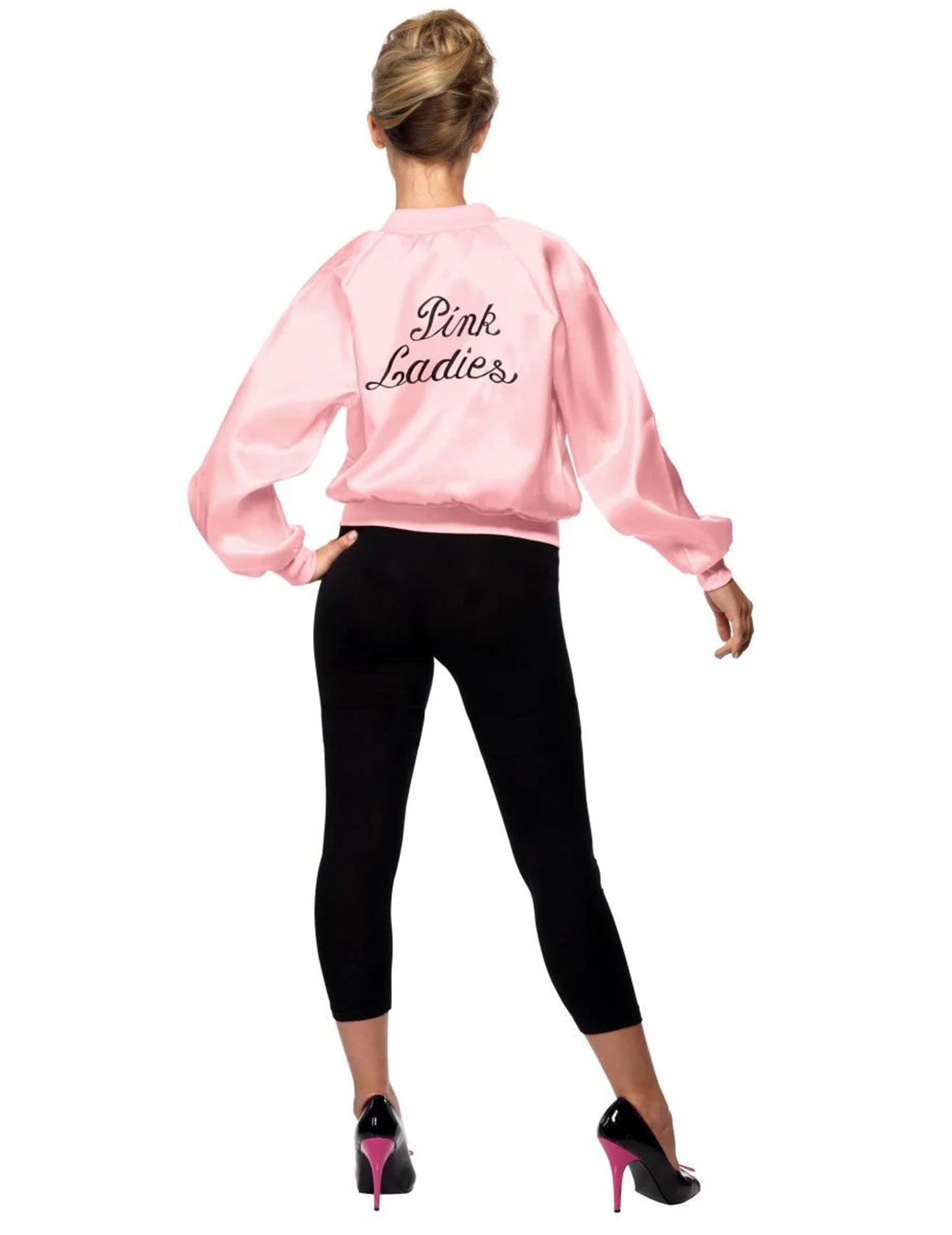 Vue de dos du déguisement Grease™ Pink Ladies années 50