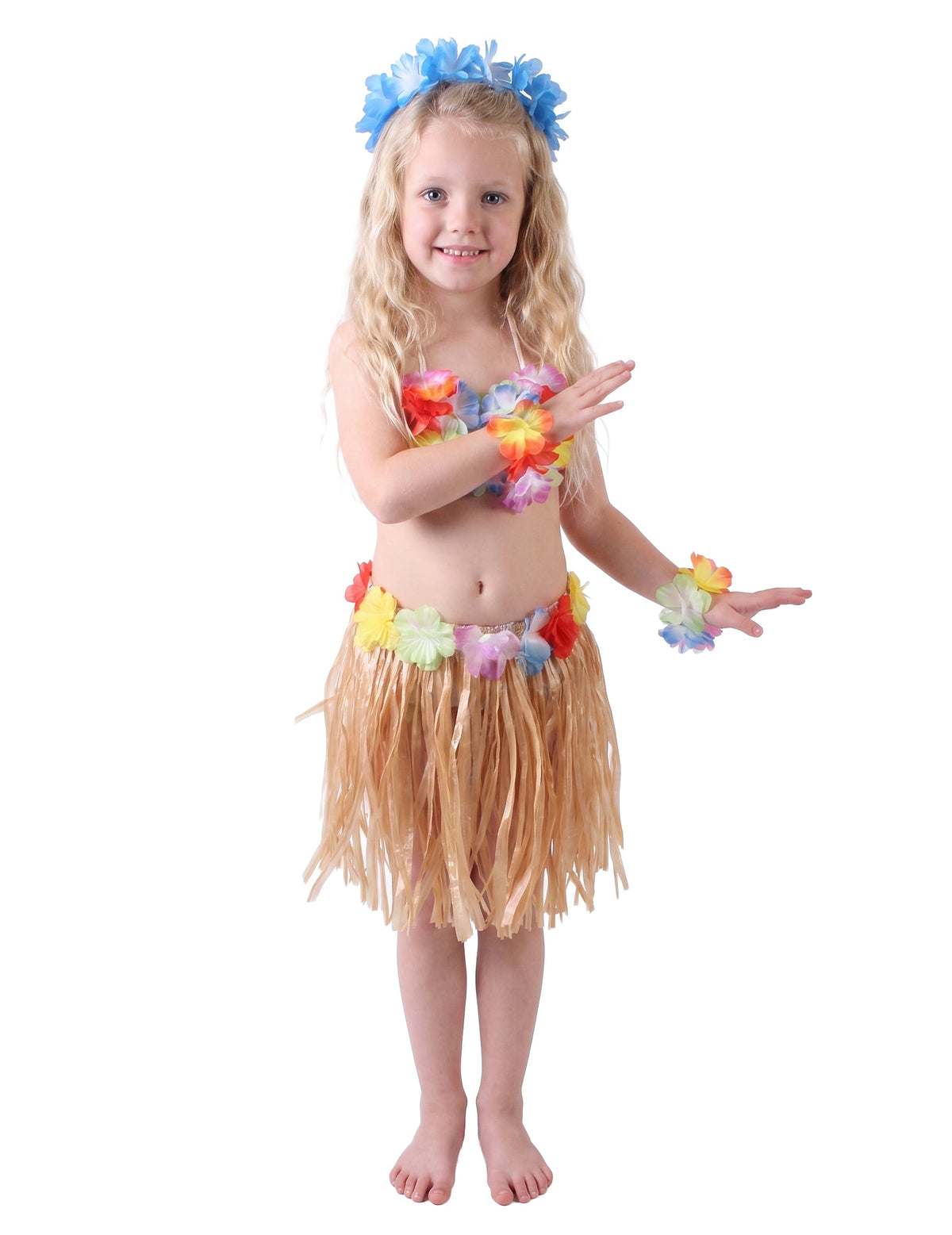 Meisjes hawaii kostuum