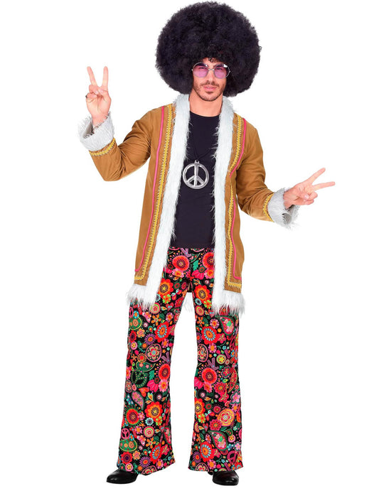 Déguisement hippie woodstock homme