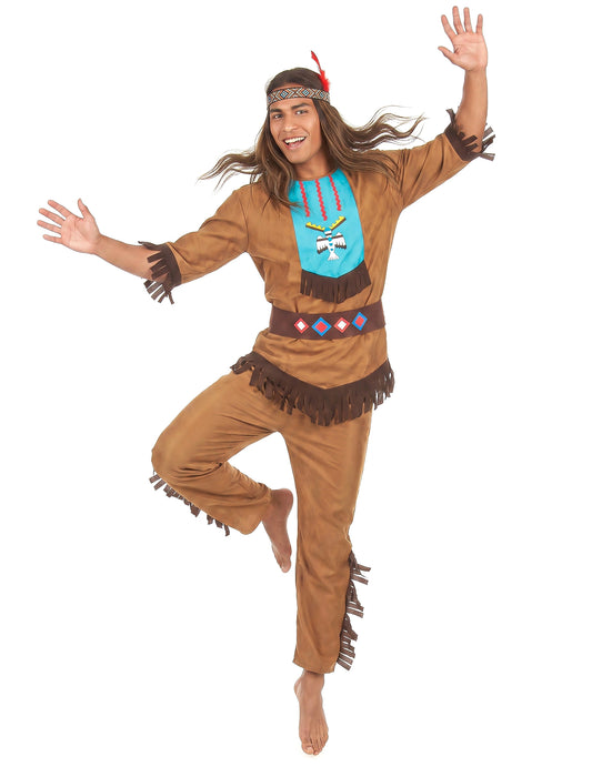 Indianen outfit voor heren