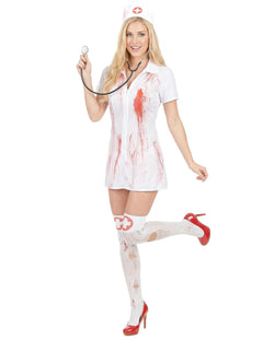 Dokter of verpleegster uniform voor Halloween