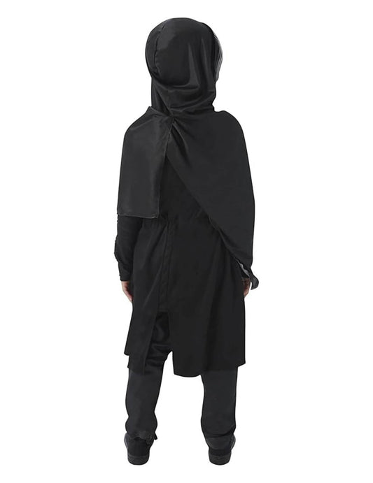 Déguisement luxe Kylo Ren Star Wars VII pour enfant noir avec masque et cape à capuche