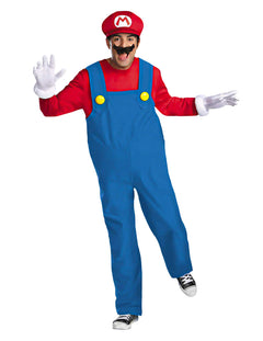 Mario- en Luigi-verkleedkostuums voor volwassenen