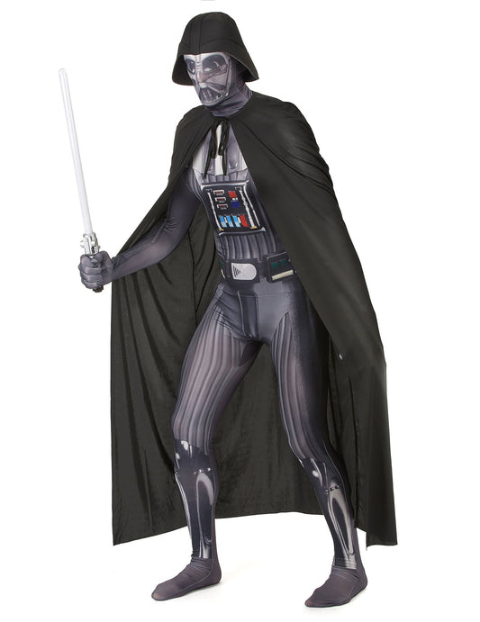 Vue de profil du déguisement Dark Vador