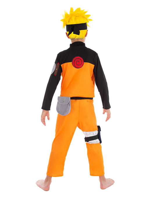Vue de dos du déguisement Naruto™ enfant