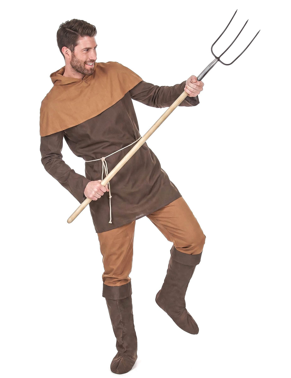 Middeleeuwse boer outfit voor heren