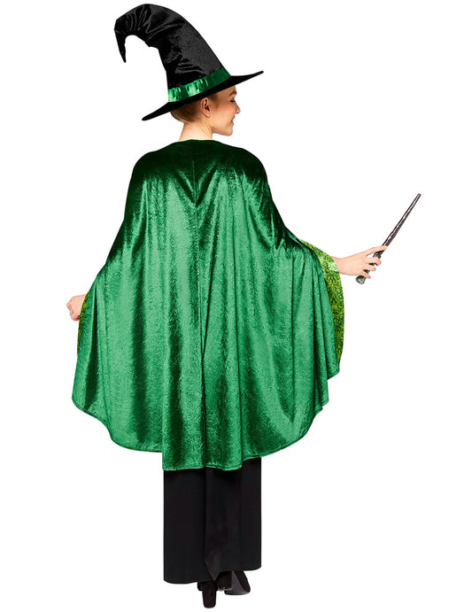 Vue de dos du déguisement de professeur McGonagall Harry Potter