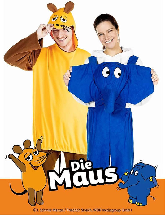 Déguisement souris Die Maus adulte