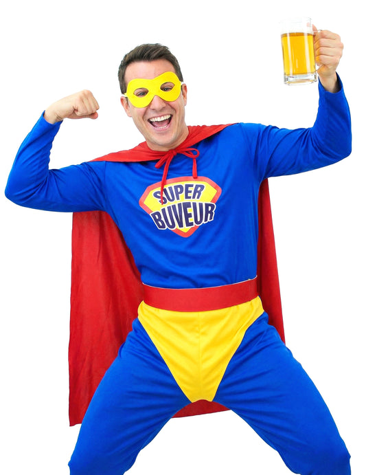 Super Buveur kostuum voor mannen