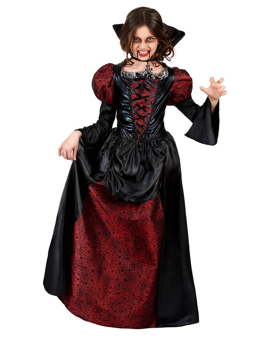 Déguisement de couple vampire élégants enfants