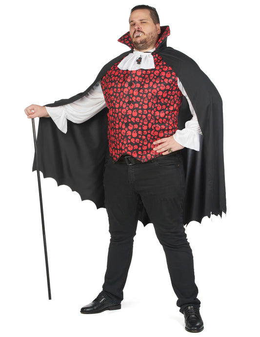 Déguisement de couple grande taille vampire halloween adulte
